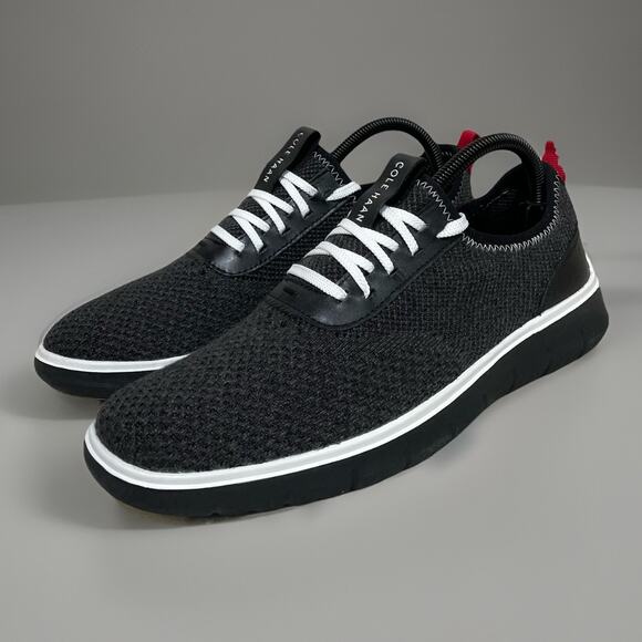 Cole Haan Mens Generation Zerogrand Sz 8 Stitchlite Sneaker C31402 Black Gray - Picture 1 of 7